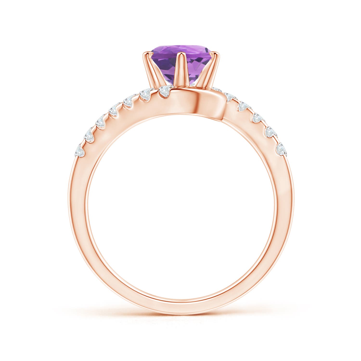 A - Amethyst / 1.5 CT / 14 KT Rose Gold