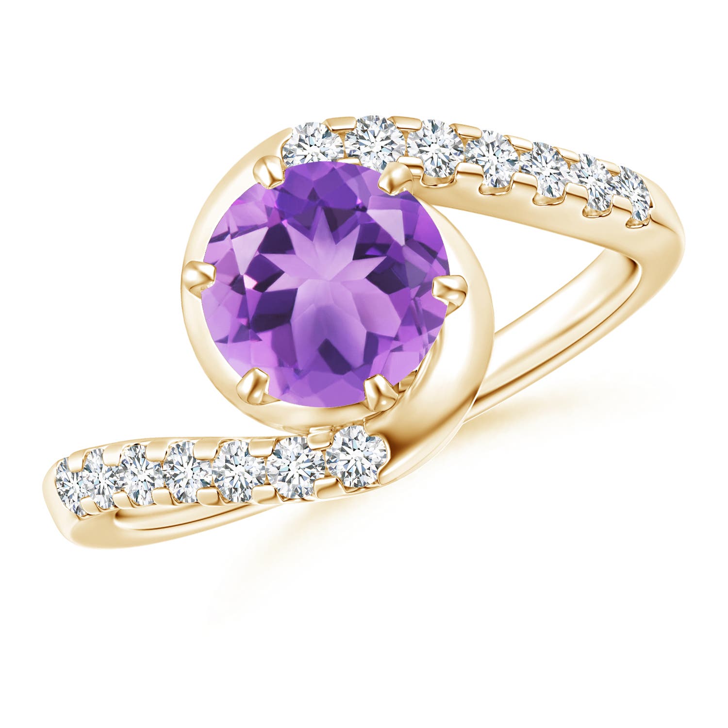 A - Amethyst / 1.5 CT / 14 KT Yellow Gold