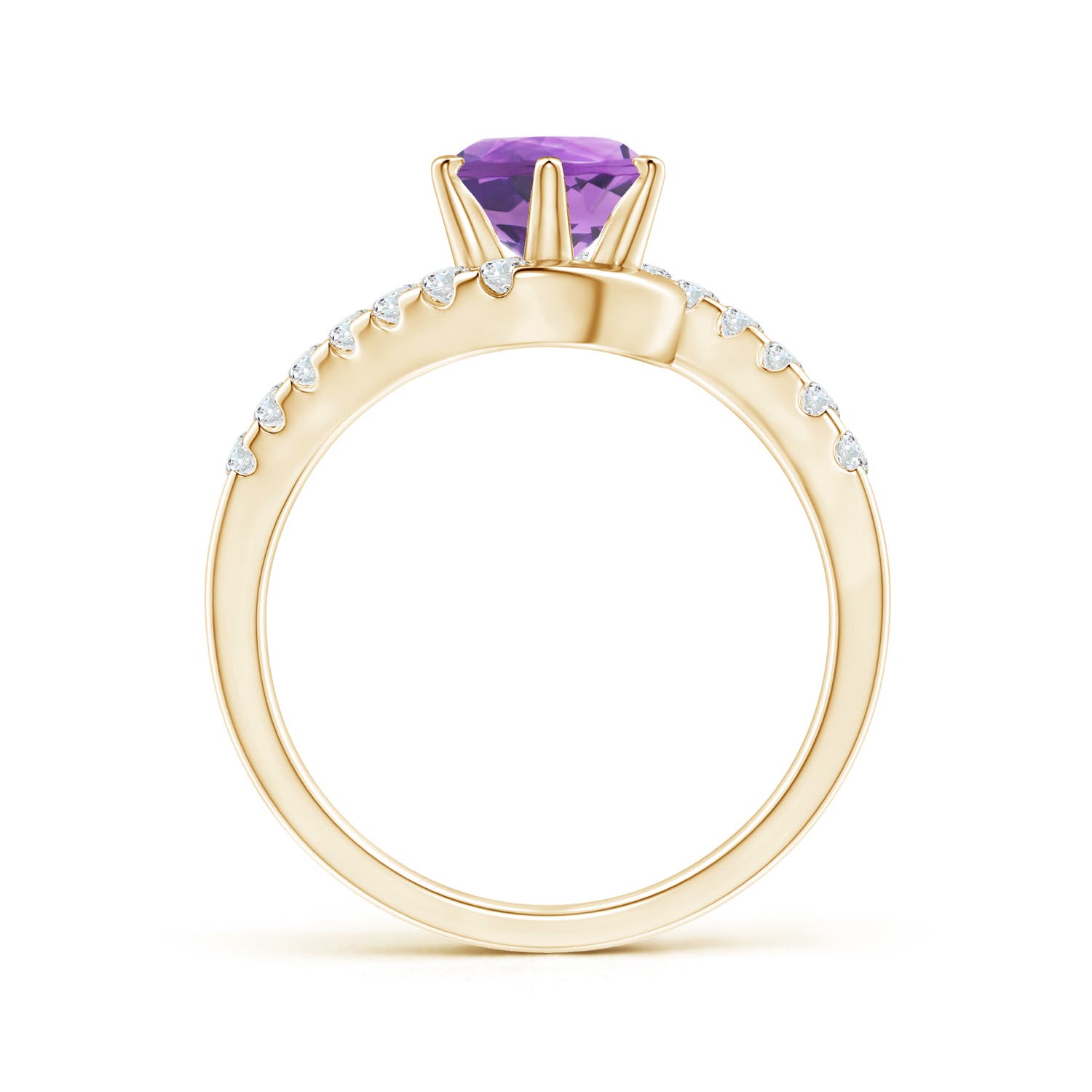 A - Amethyst / 1.5 CT / 14 KT Yellow Gold