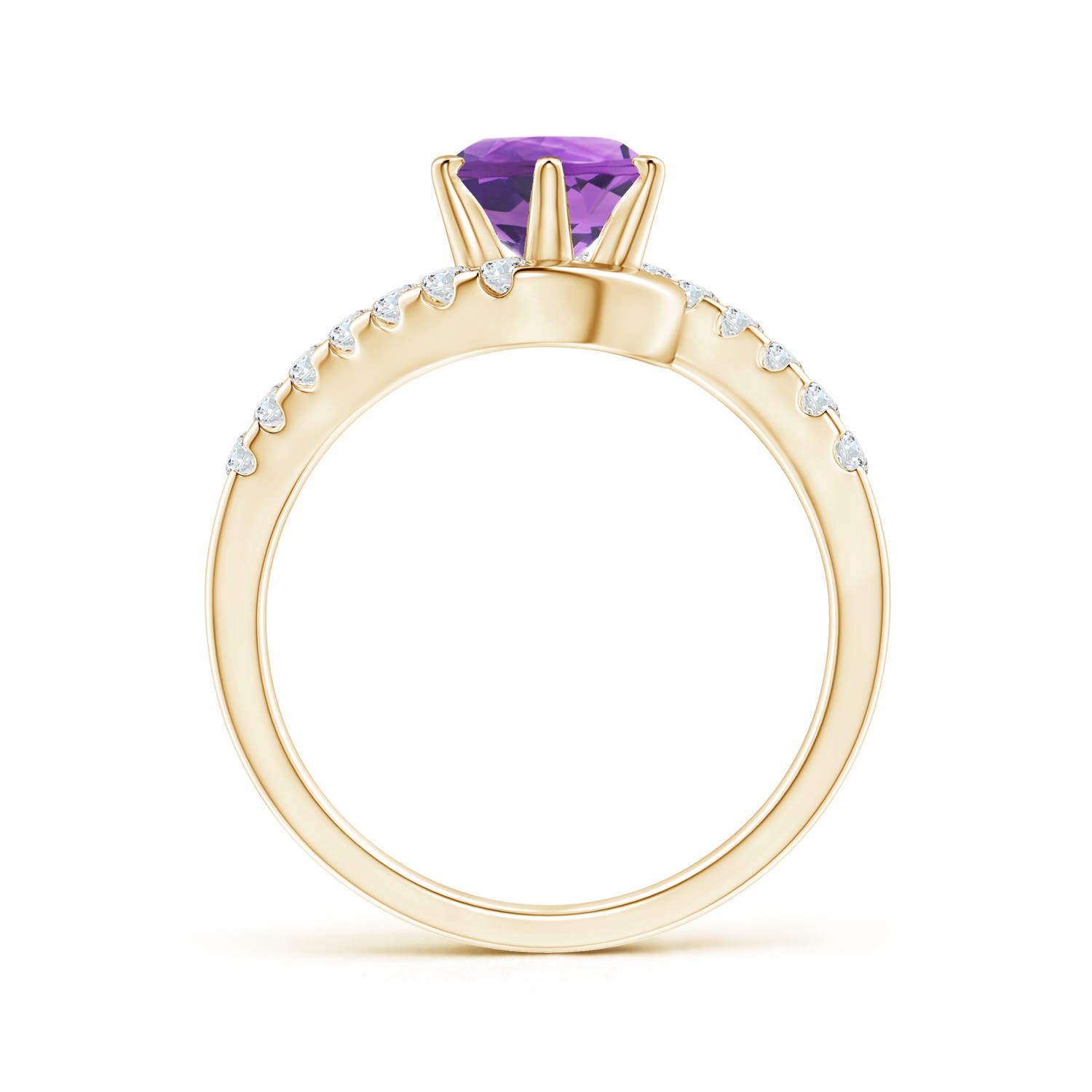 AA - Amethyst / 1.5 CT / 14 KT Yellow Gold