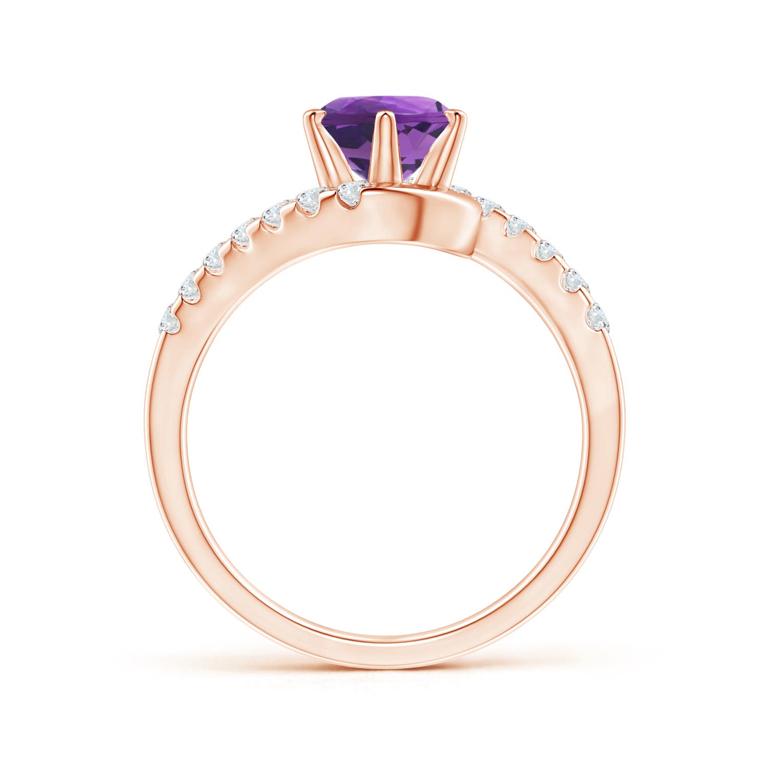 AAA - Amethyst / 1.5 CT / 14 KT Rose Gold