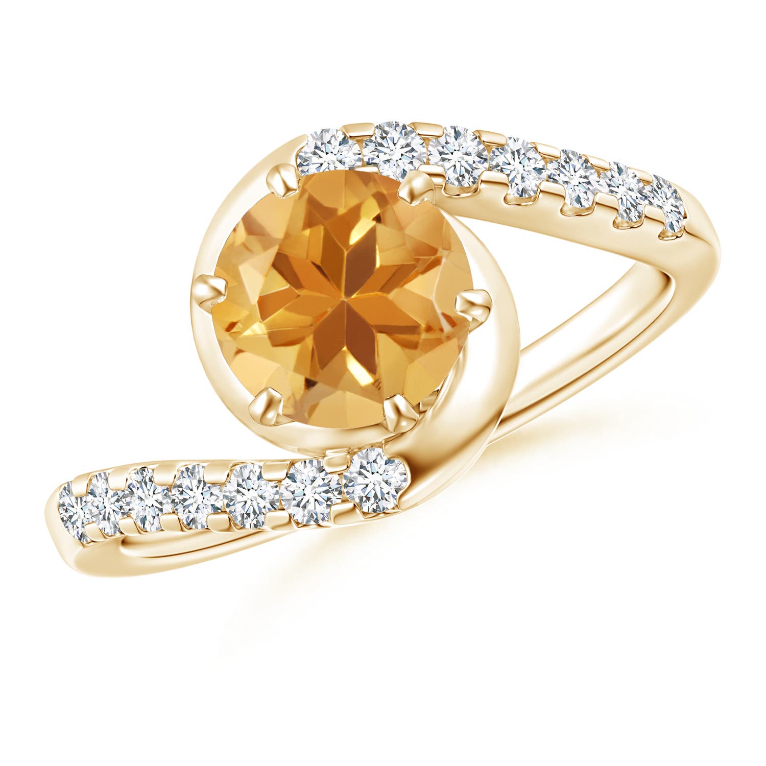 A - Citrine / 1.6 CT / 14 KT Yellow Gold