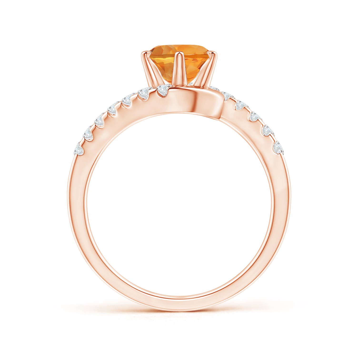 AAA - Citrine / 1.6 CT / 14 KT Rose Gold