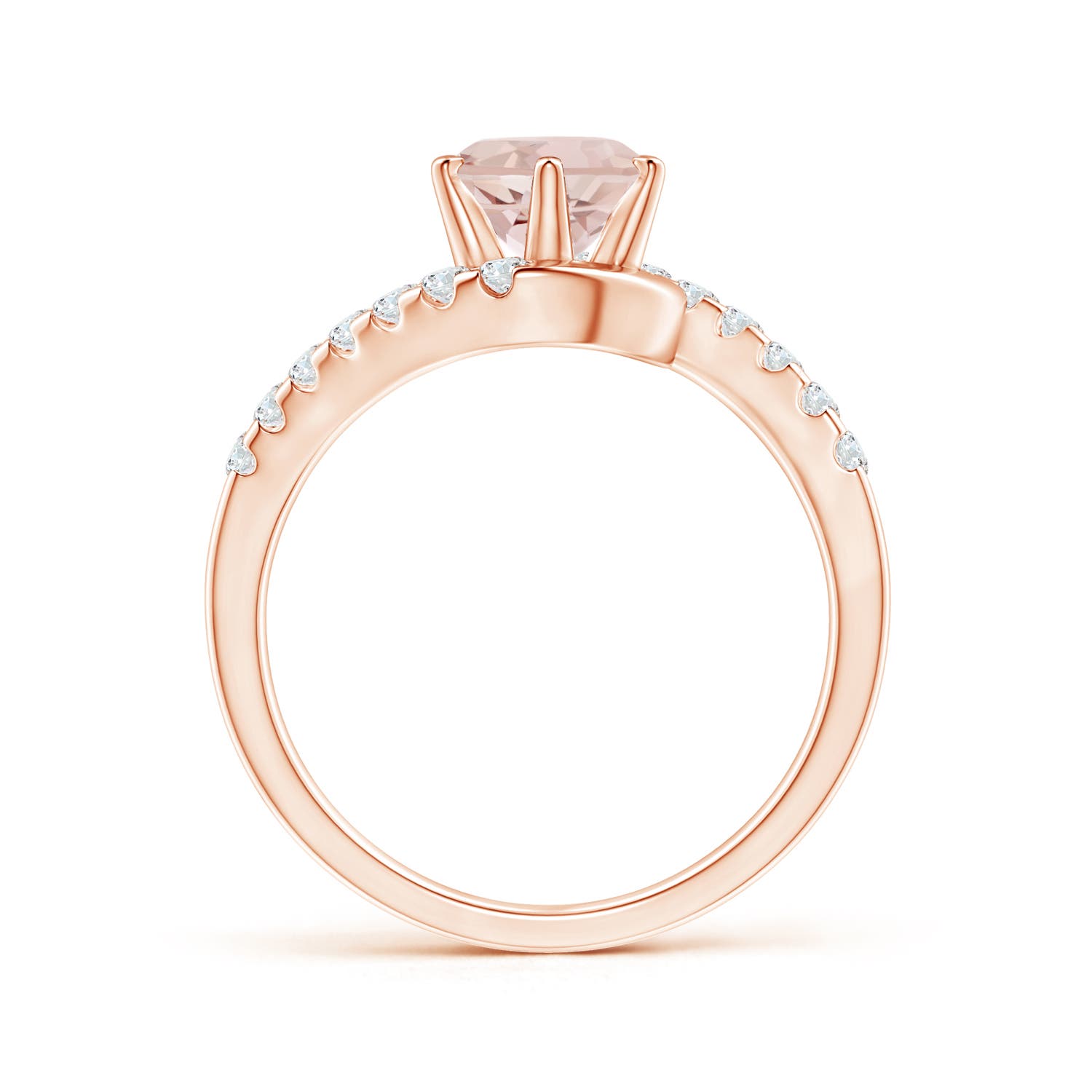 AA - Morganite / 1.45 CT / 14 KT Rose Gold