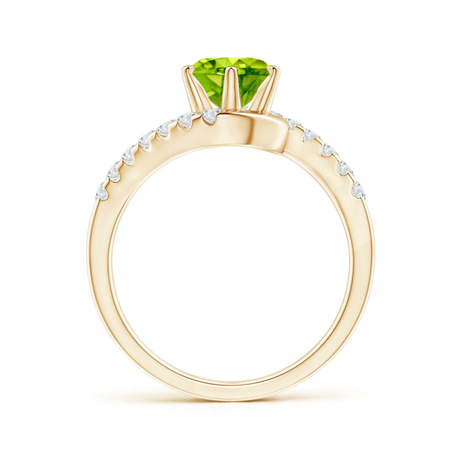 AAA - Peridot / 1.75 CT / 14 KT Yellow Gold