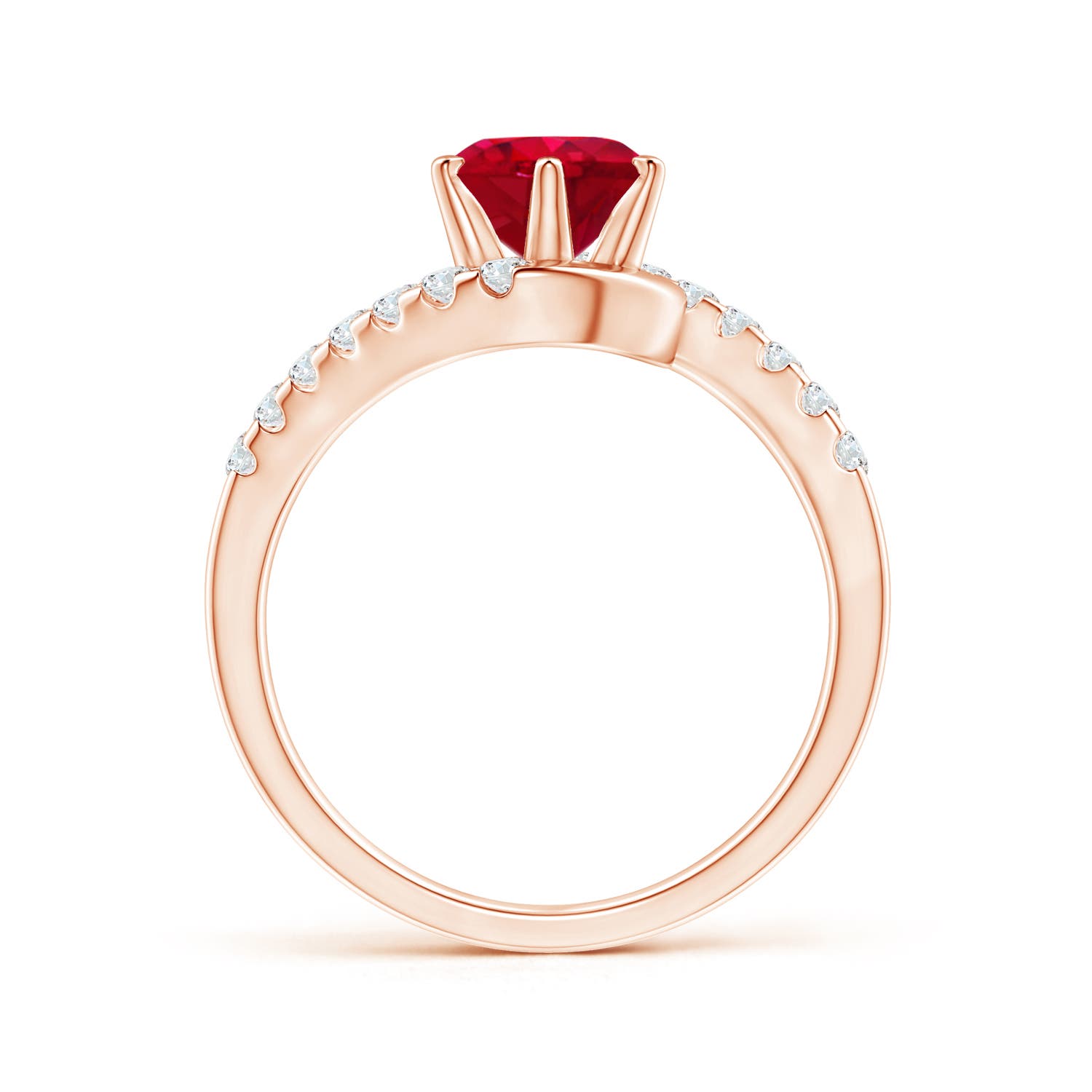 AAA - Ruby / 1.75 CT / 14 KT Rose Gold