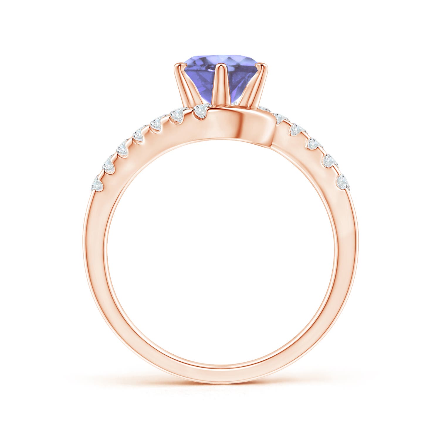 A - Tanzanite / 1.8 CT / 14 KT Rose Gold