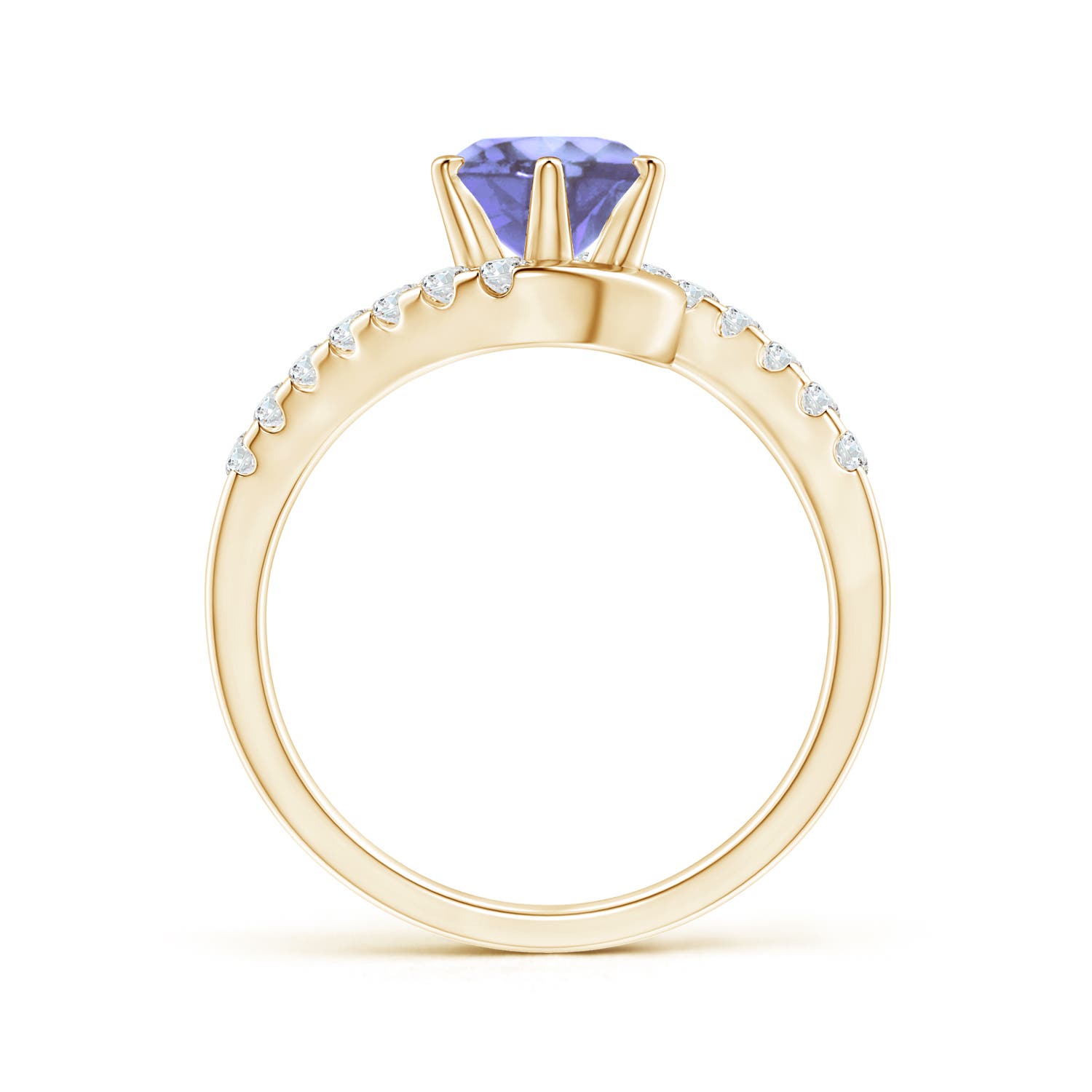 A - Tanzanite / 1.8 CT / 14 KT Yellow Gold