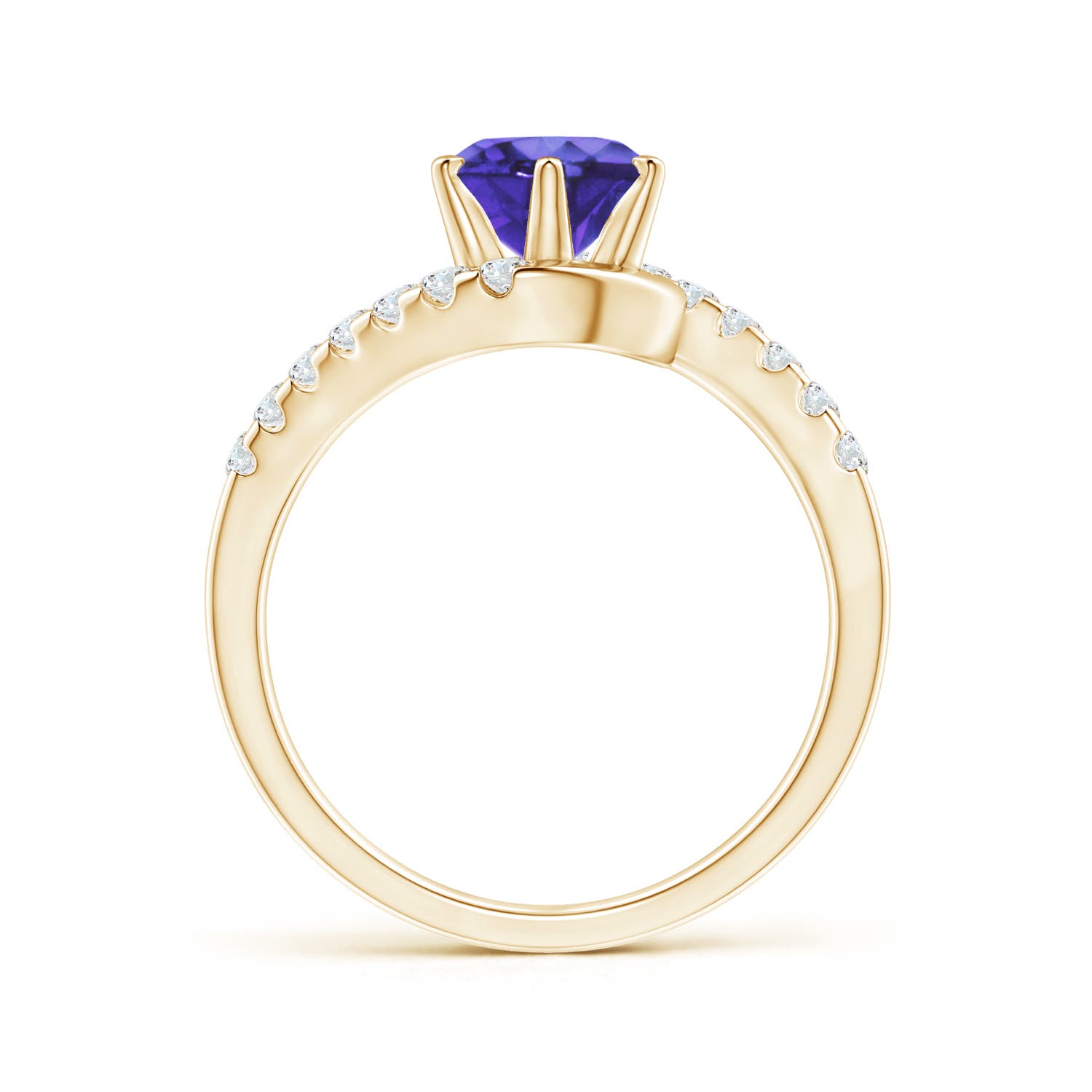 AA - Tanzanite / 1.8 CT / 14 KT Yellow Gold