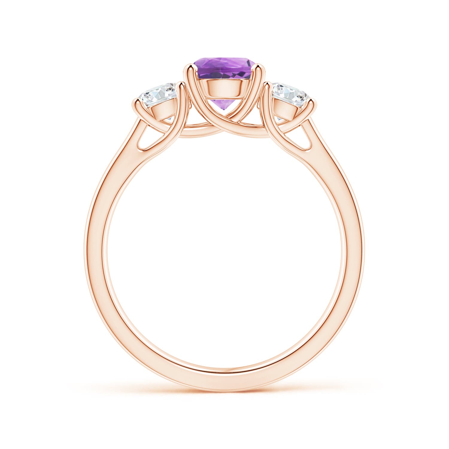 A - Amethyst / 1.26 CT / 14 KT Rose Gold