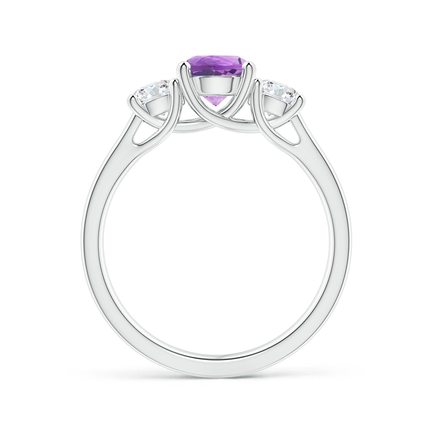 A - Amethyst / 1.26 CT / 14 KT White Gold