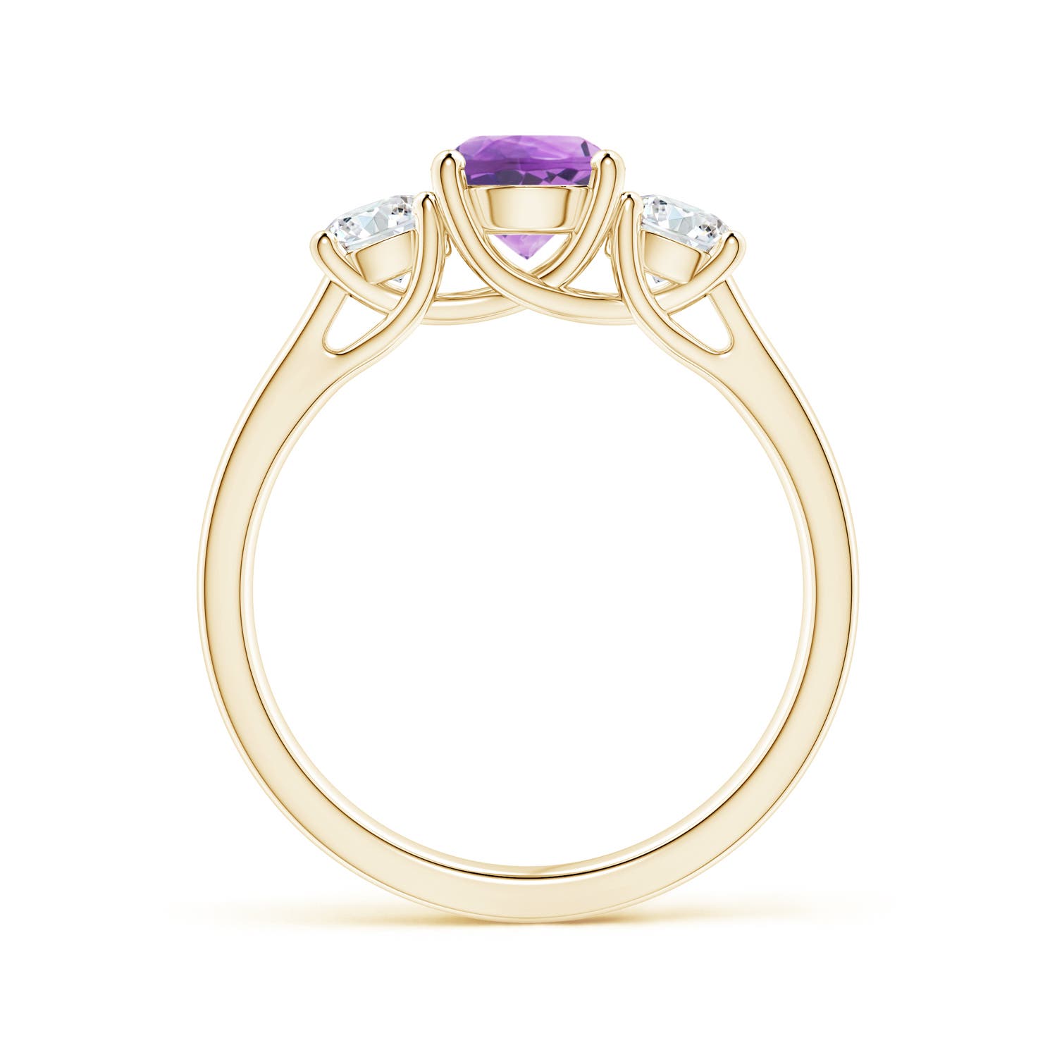 A - Amethyst / 1.26 CT / 14 KT Yellow Gold