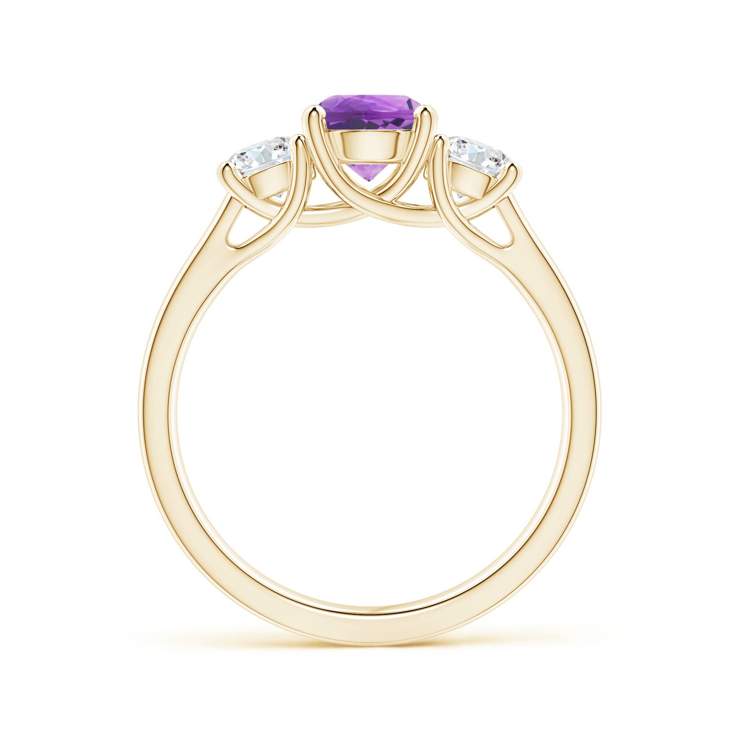 AA - Amethyst / 1.26 CT / 14 KT Yellow Gold