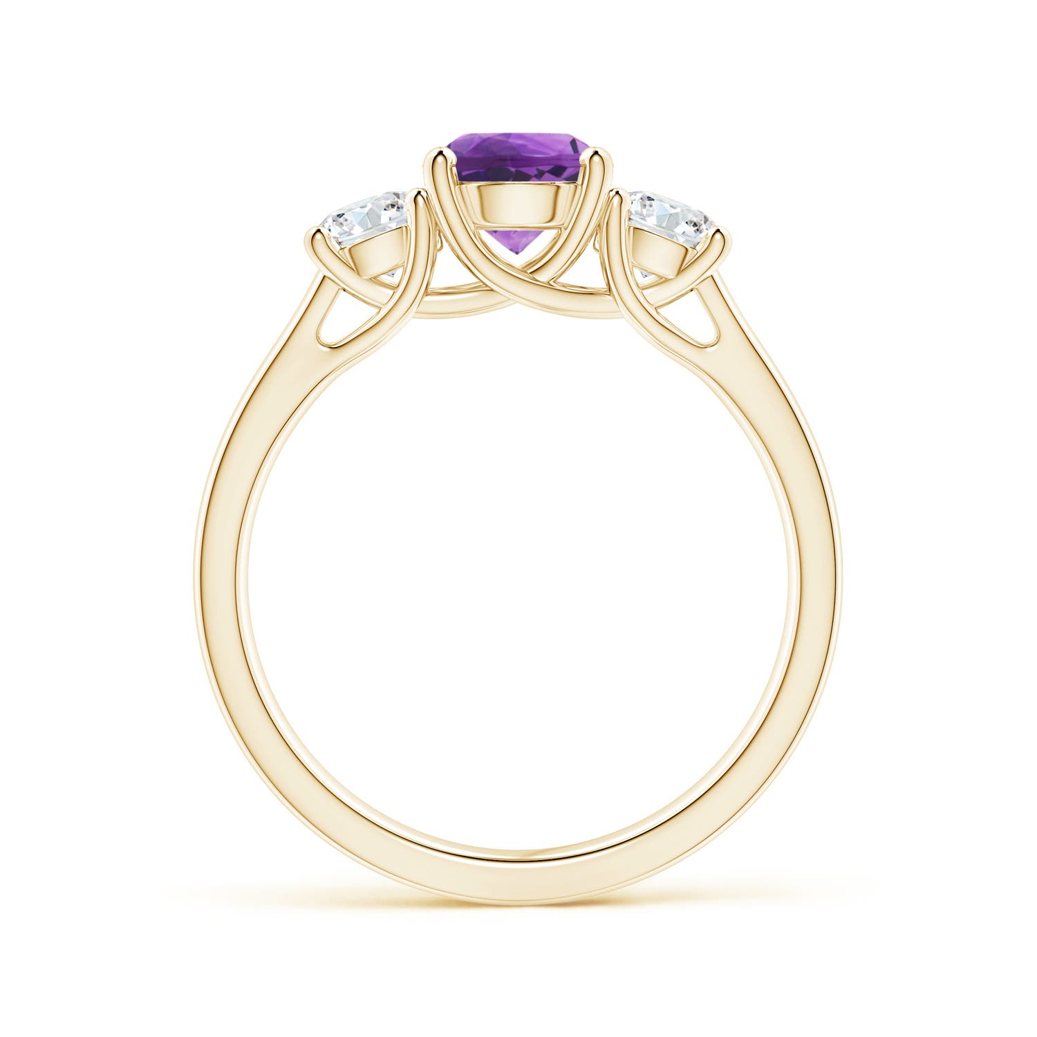 AAA - Amethyst / 1.26 CT / 14 KT Yellow Gold