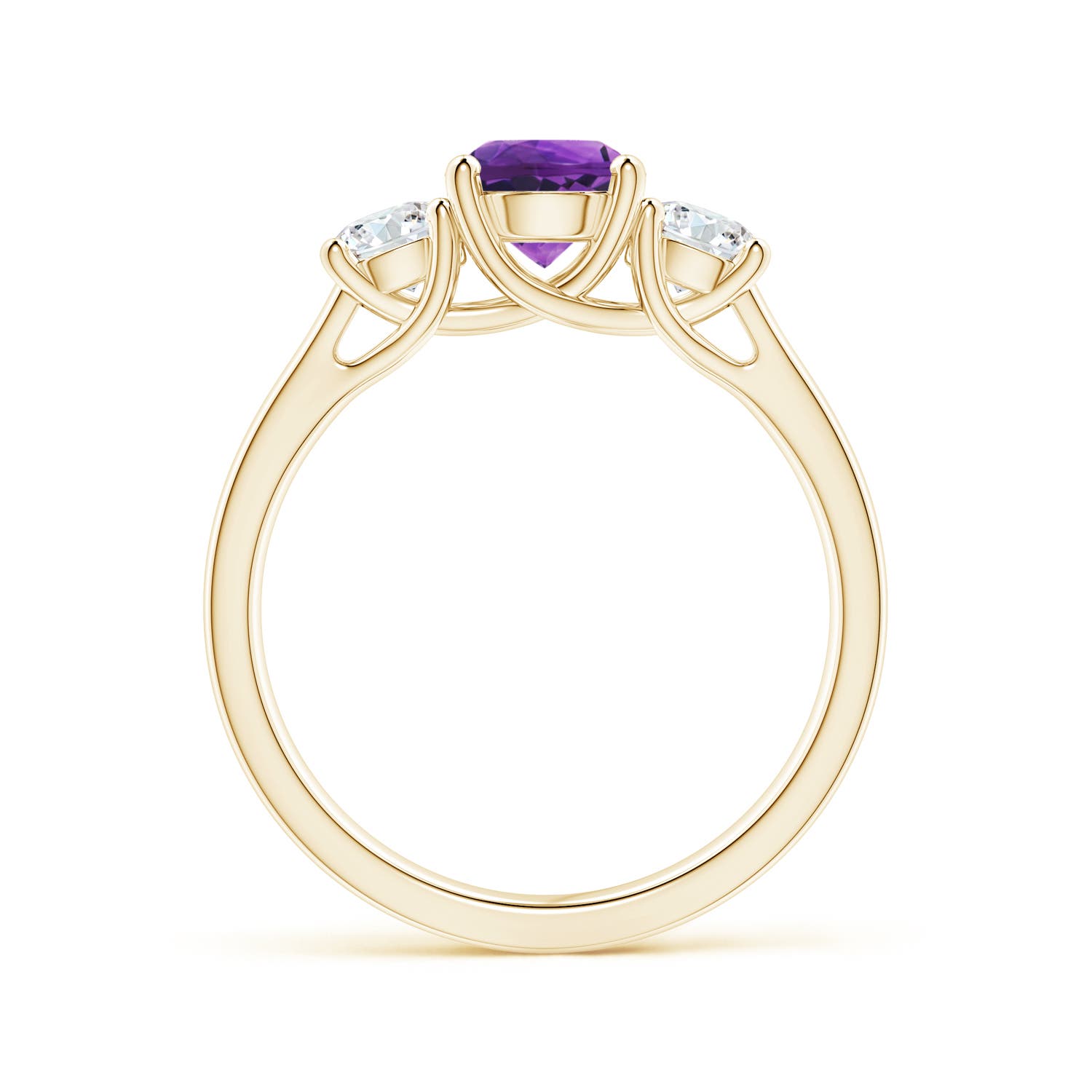 AAAA - Amethyst / 1.26 CT / 14 KT Yellow Gold