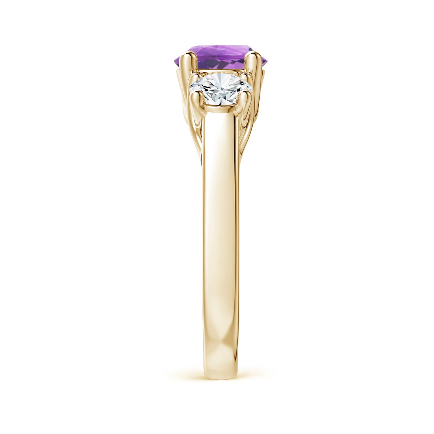 A - Amethyst / 1.85 CT / 14 KT Yellow Gold