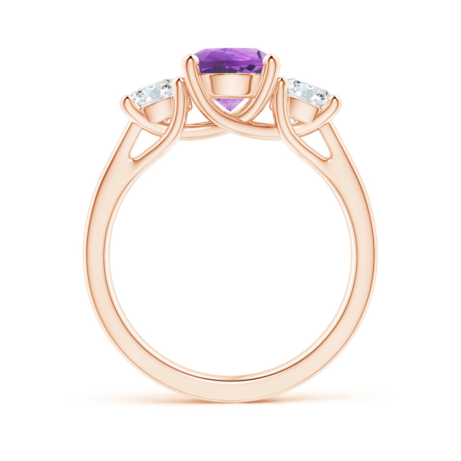 AA - Amethyst / 1.85 CT / 14 KT Rose Gold