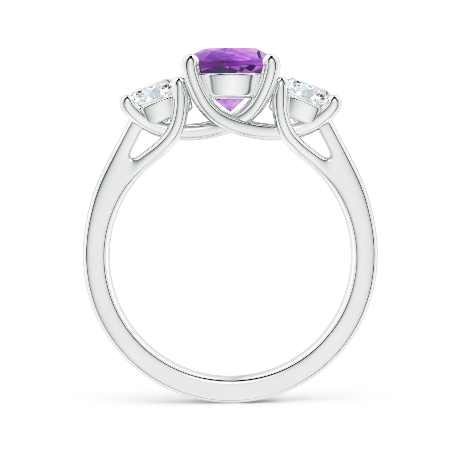 AA - Amethyst / 1.85 CT / 14 KT White Gold