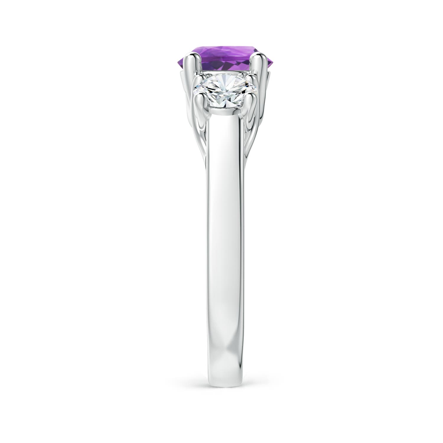 AA - Amethyst / 1.85 CT / 14 KT White Gold