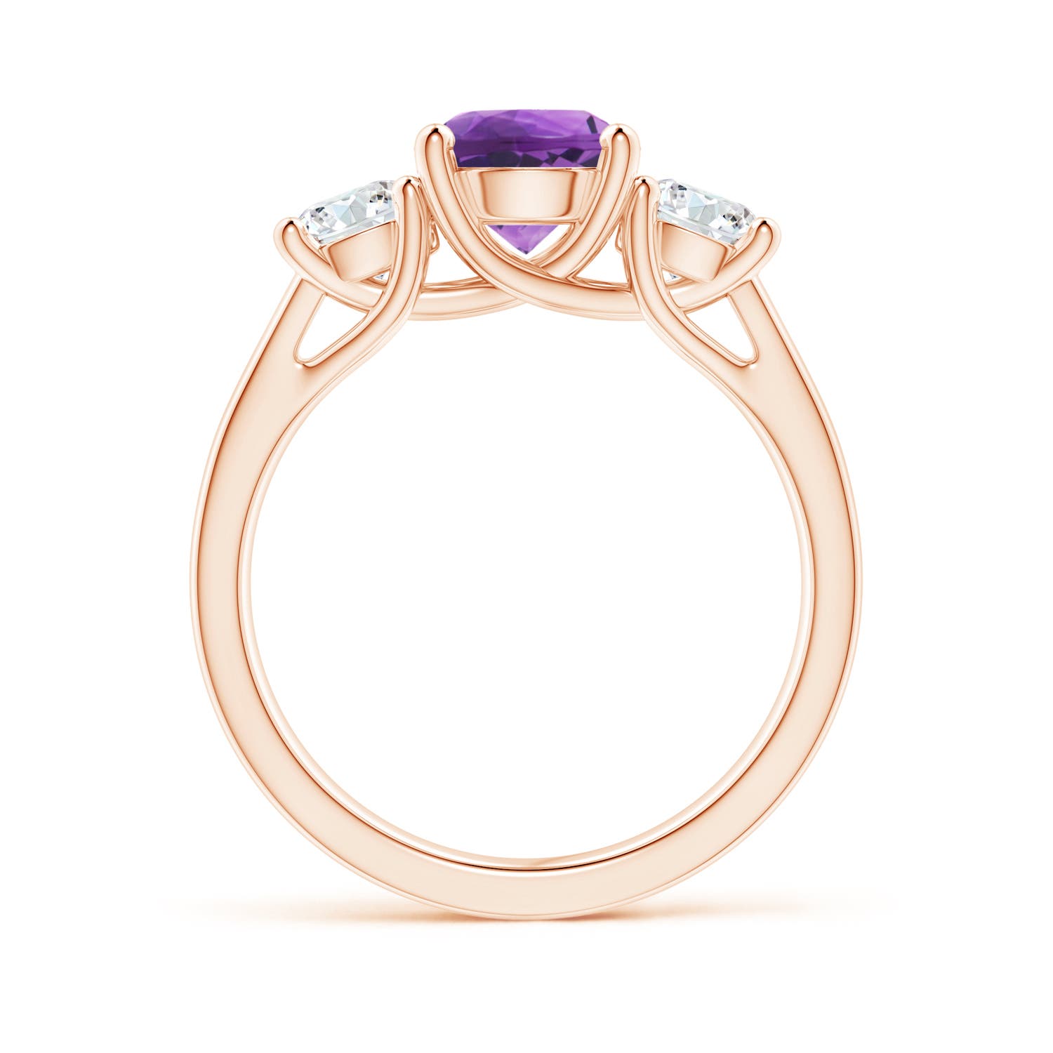 AAA - Amethyst / 1.85 CT / 14 KT Rose Gold