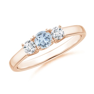 Round A Aquamarine