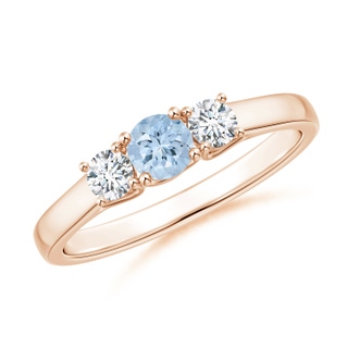 Round AA Aquamarine