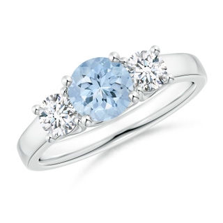 Round AA Aquamarine