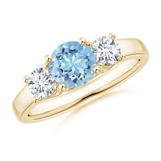 Round AAAA Aquamarine