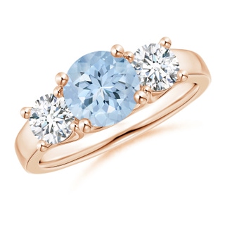 Round AA Aquamarine