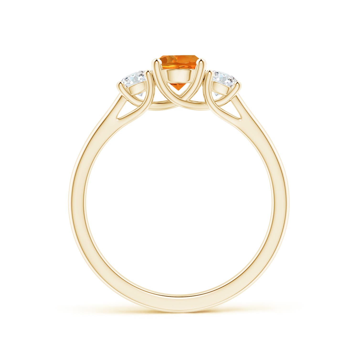 AAAA - Citrine / 0.77 CT / 14 KT Yellow Gold