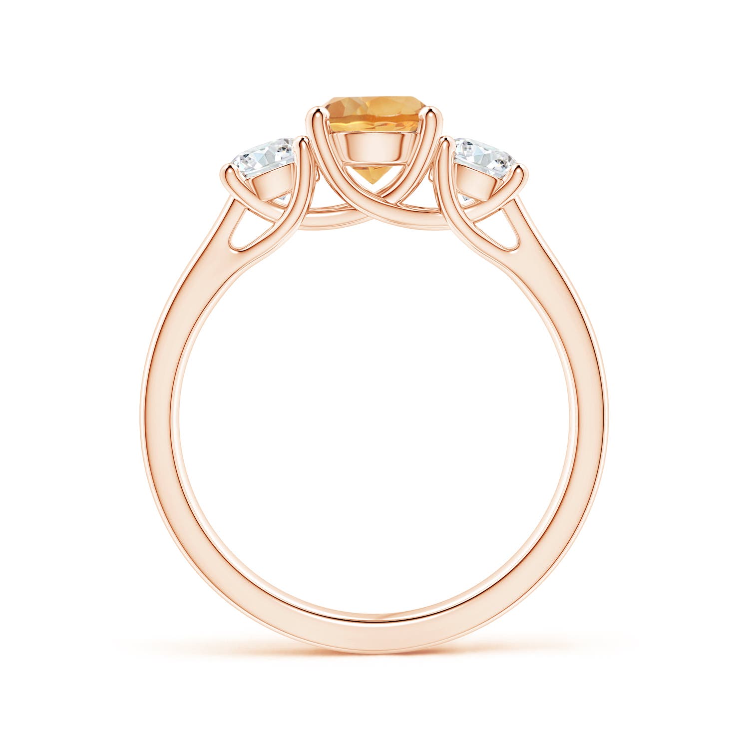 A - Citrine / 1.16 CT / 14 KT Rose Gold