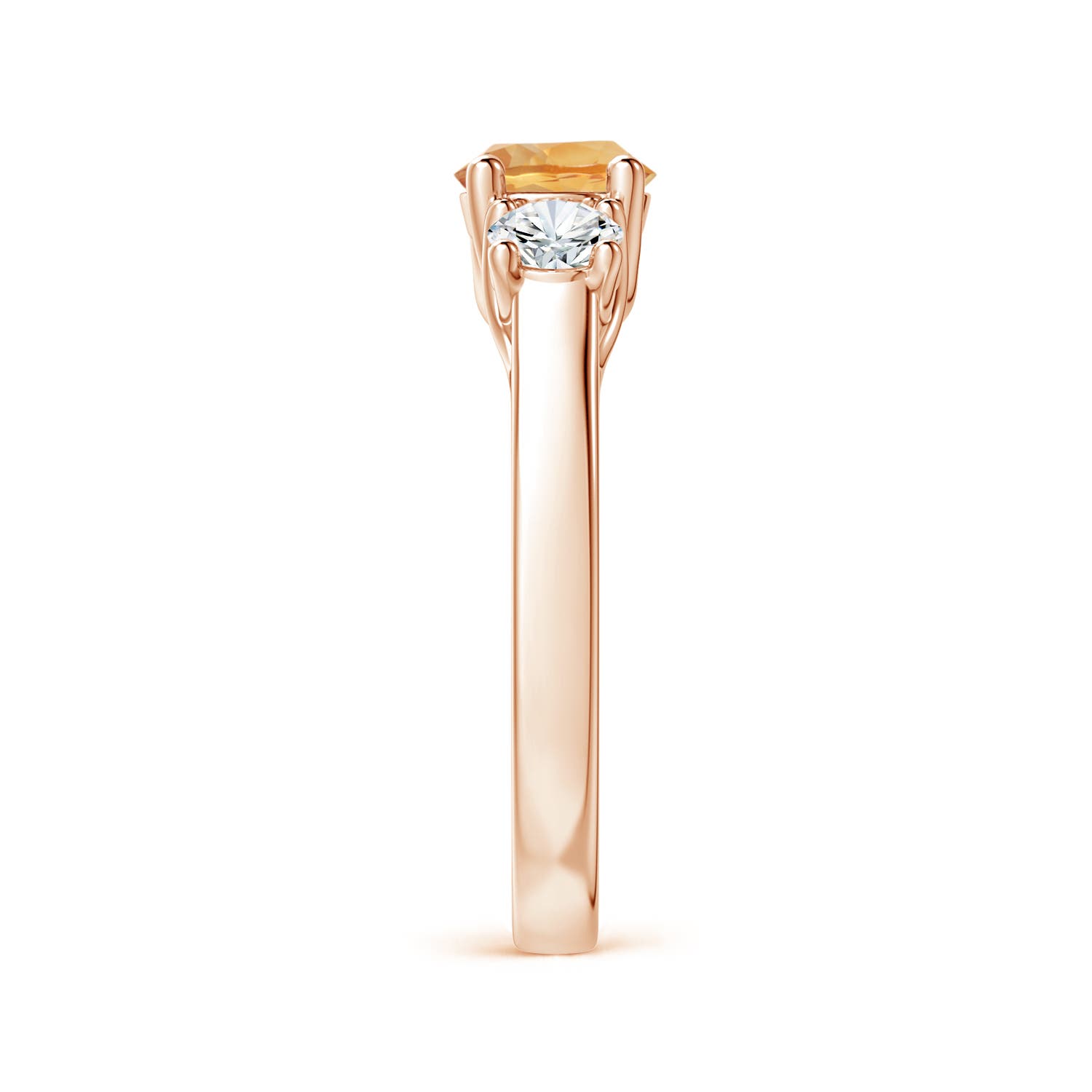 A - Citrine / 1.16 CT / 14 KT Rose Gold