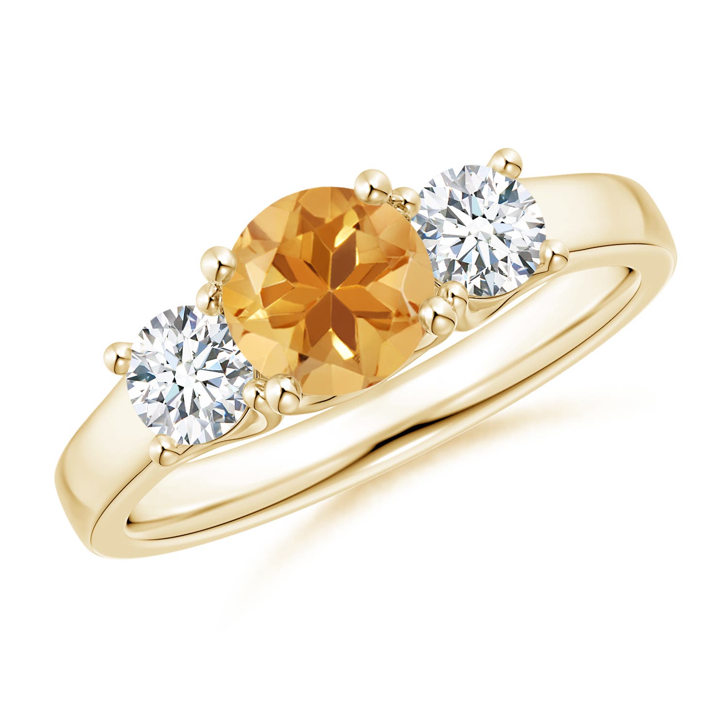 A - Citrine / 1.16 CT / 14 KT Yellow Gold