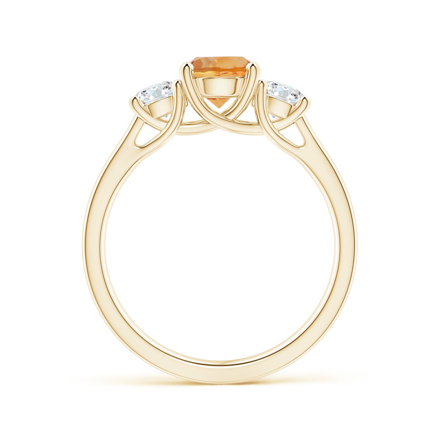 AA - Citrine / 1.16 CT / 14 KT Yellow Gold