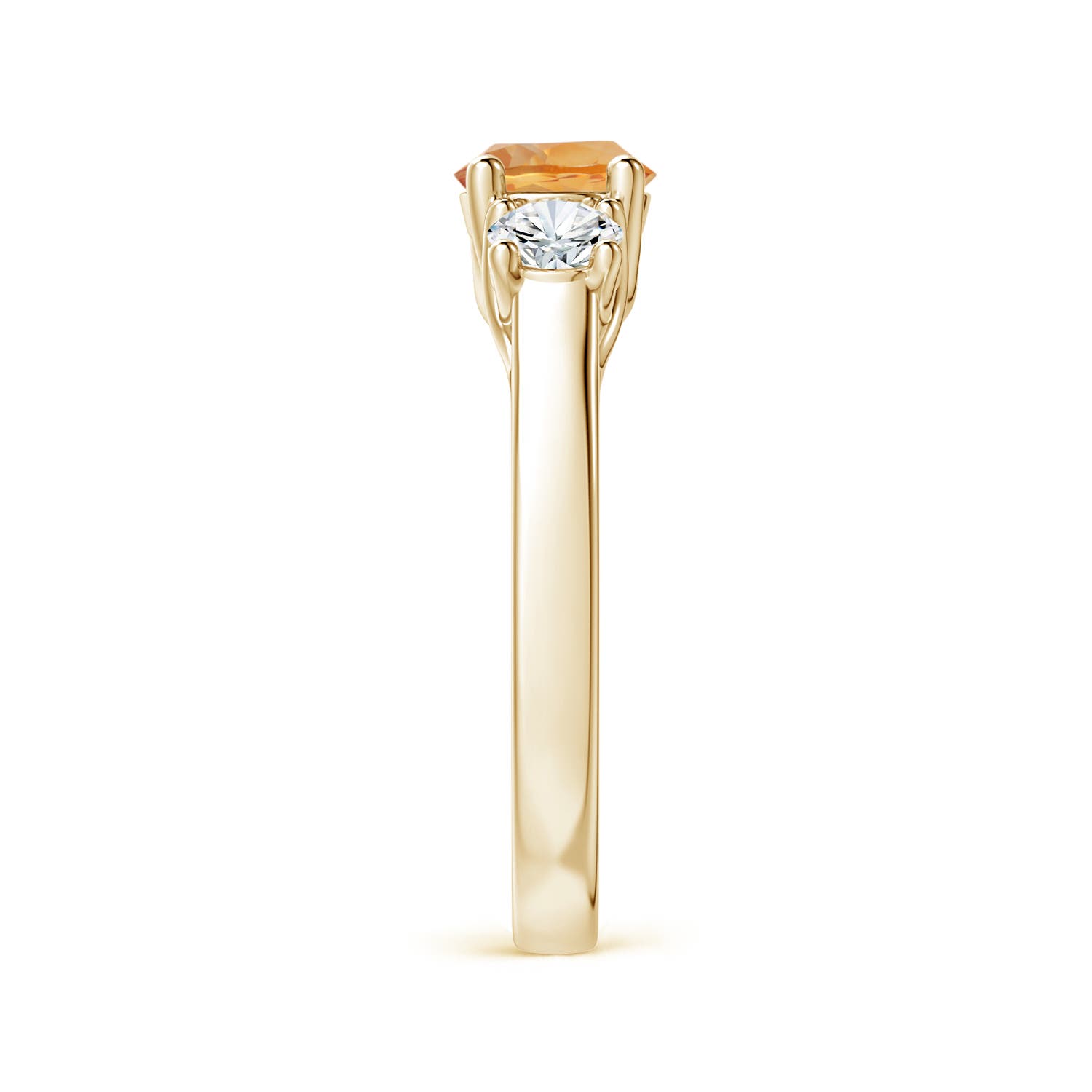 AA - Citrine / 1.16 CT / 14 KT Yellow Gold