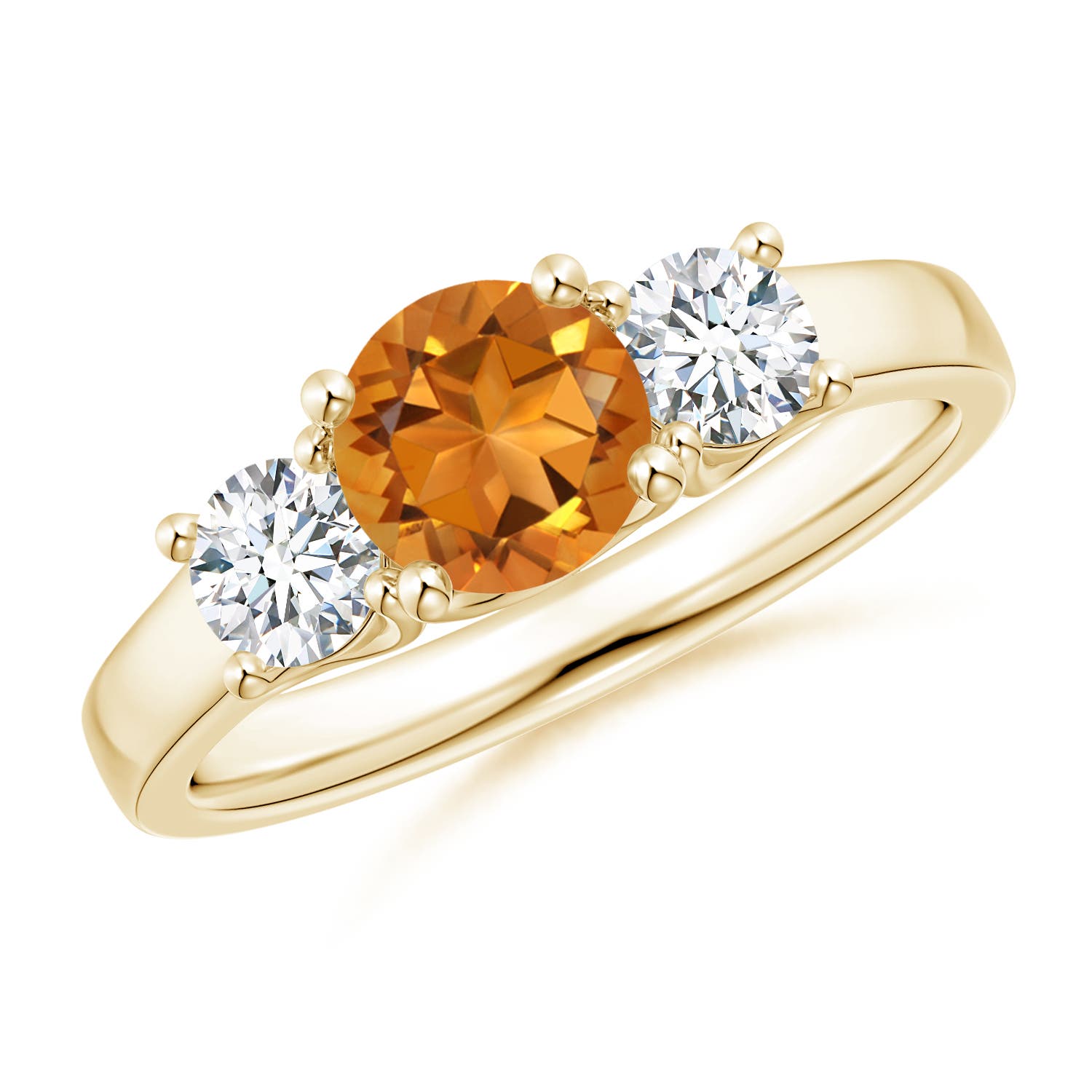 AAA - Citrine / 1.16 CT / 14 KT Yellow Gold