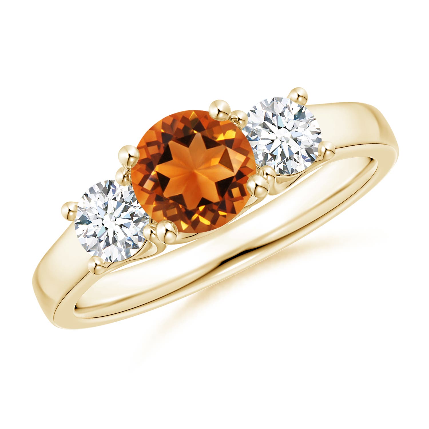 AAAA - Citrine / 1.16 CT / 14 KT Yellow Gold