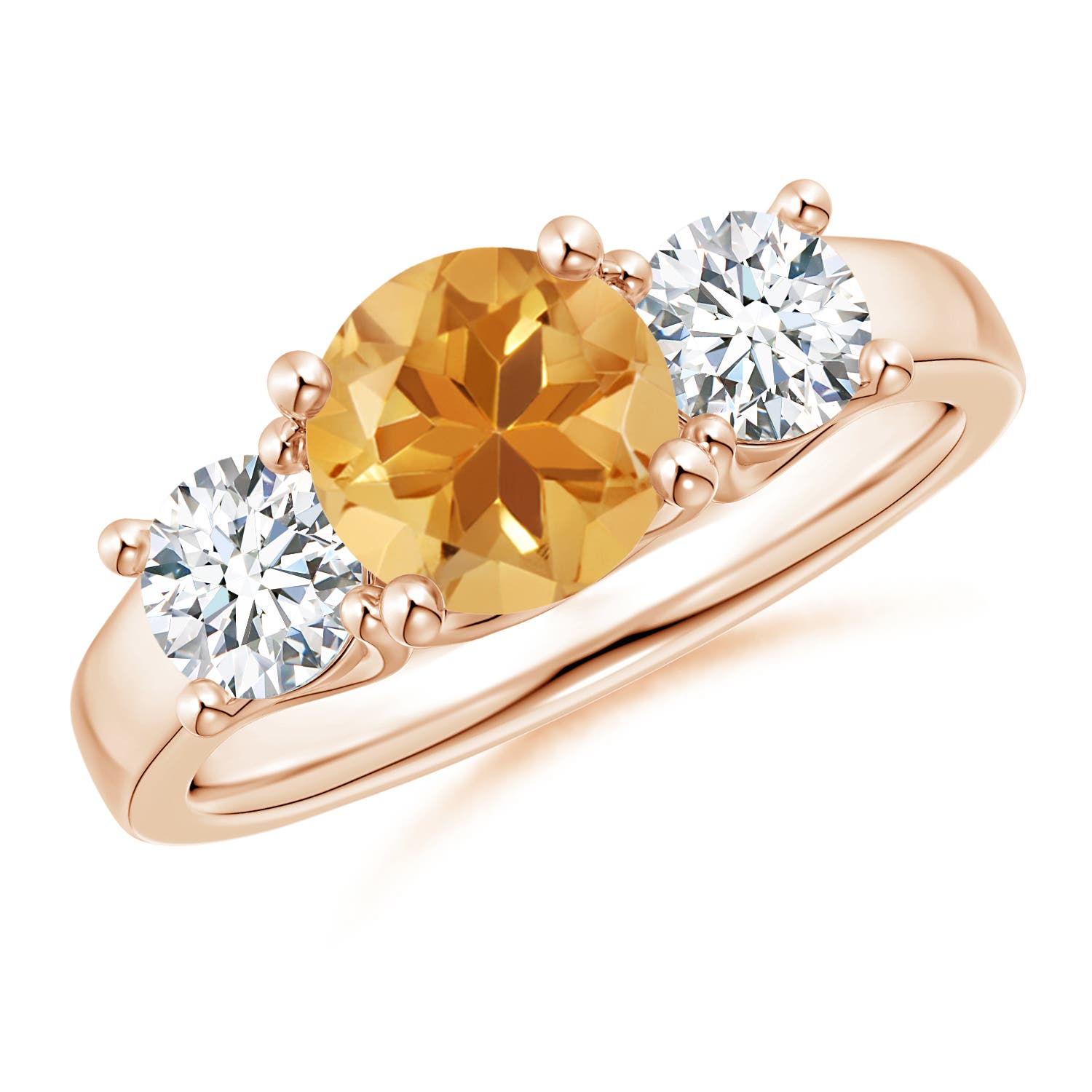 A - Citrine / 1.95 CT / 14 KT Rose Gold