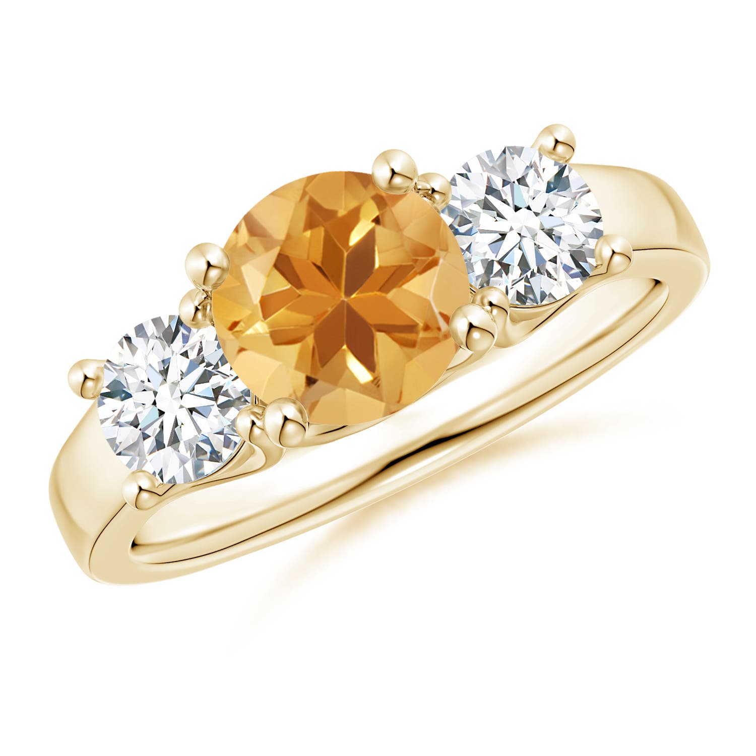 A - Citrine / 1.95 CT / 14 KT Yellow Gold