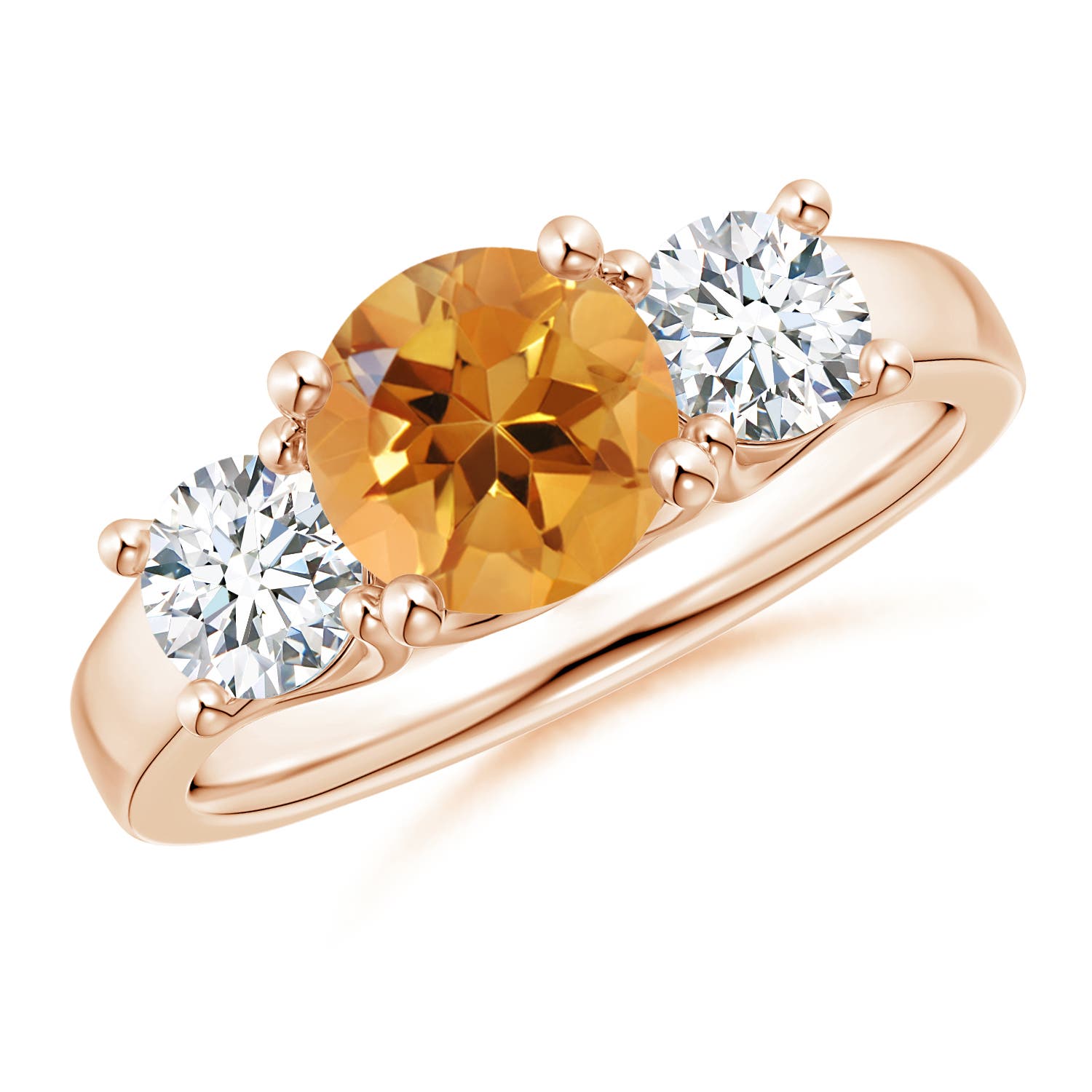 AA - Citrine / 1.95 CT / 14 KT Rose Gold