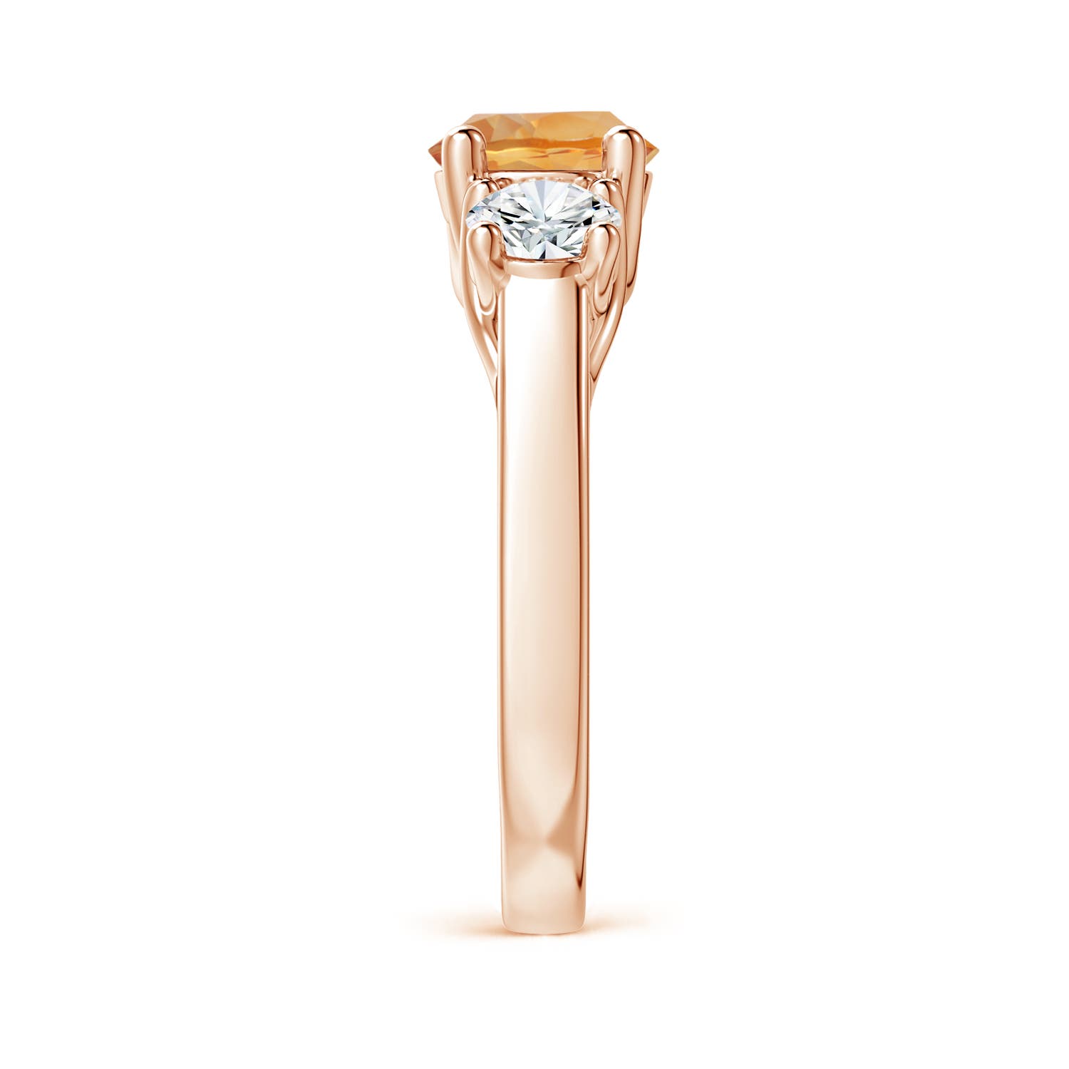 AA - Citrine / 1.95 CT / 14 KT Rose Gold