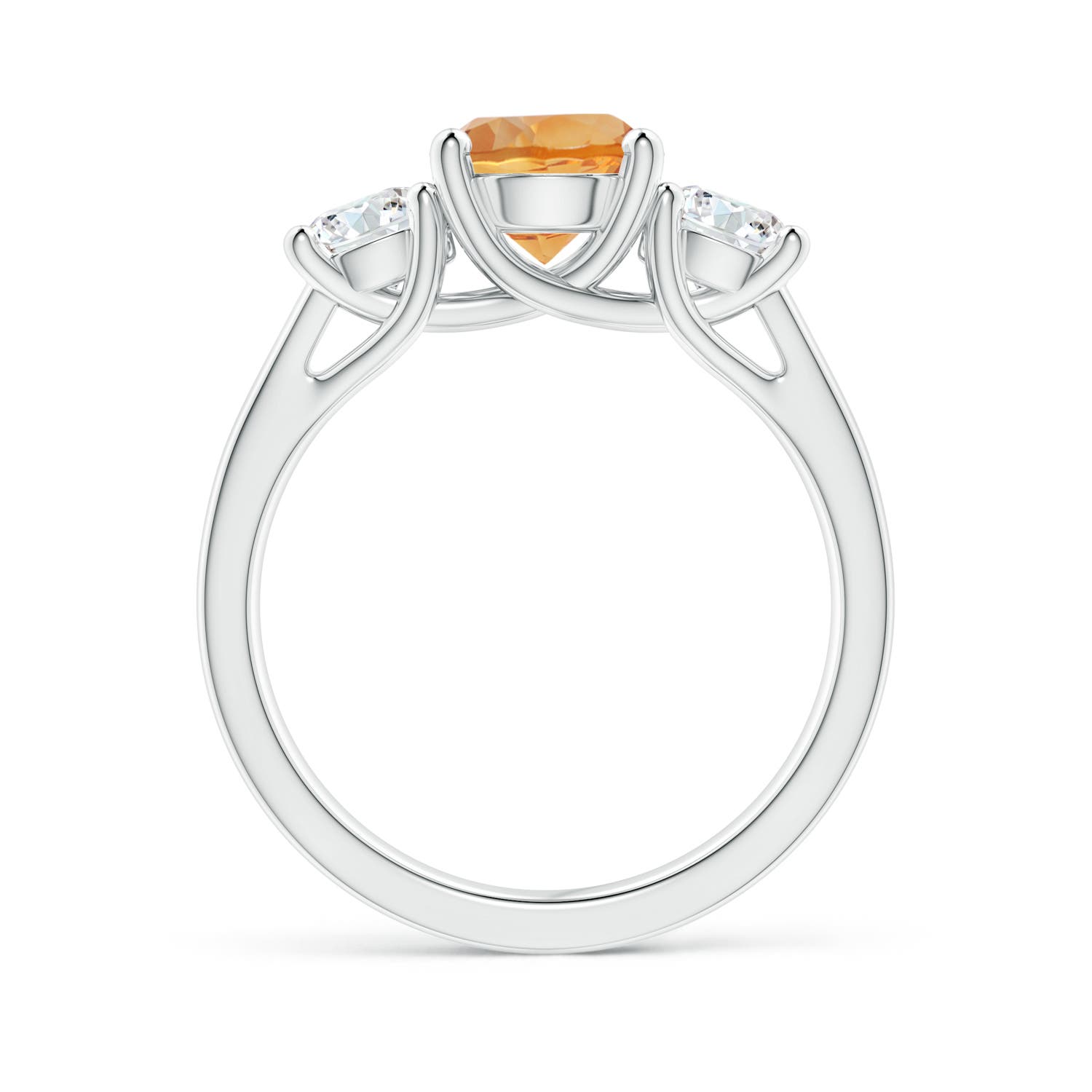 AA - Citrine / 1.95 CT / 14 KT White Gold