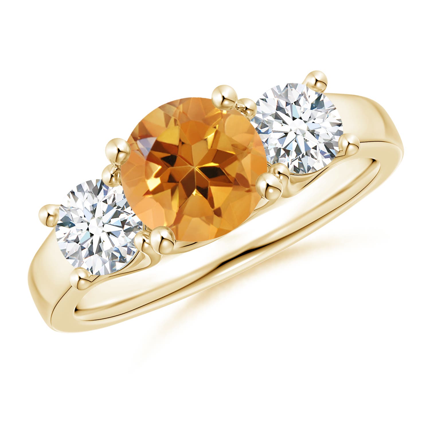 AA - Citrine / 1.95 CT / 14 KT Yellow Gold