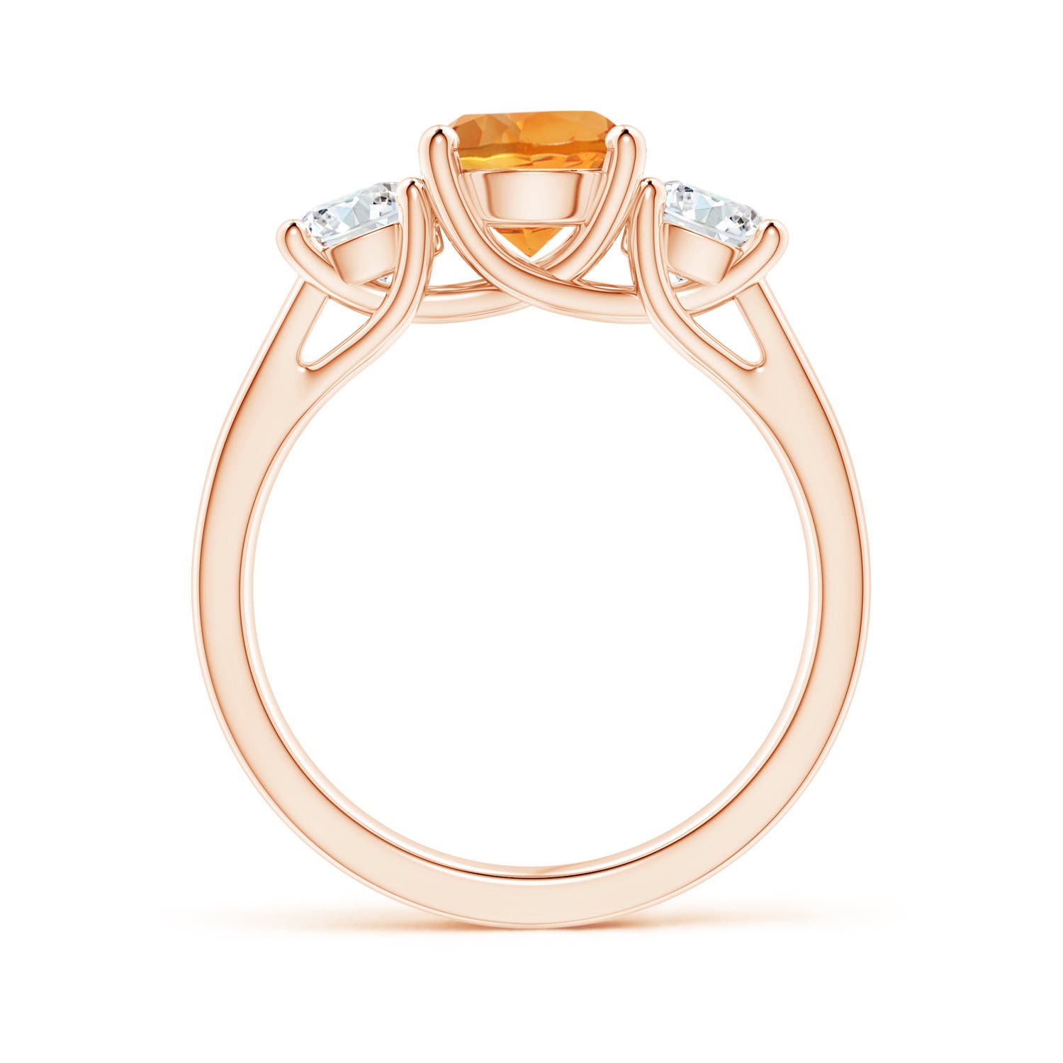 AAA - Citrine / 1.95 CT / 14 KT Rose Gold