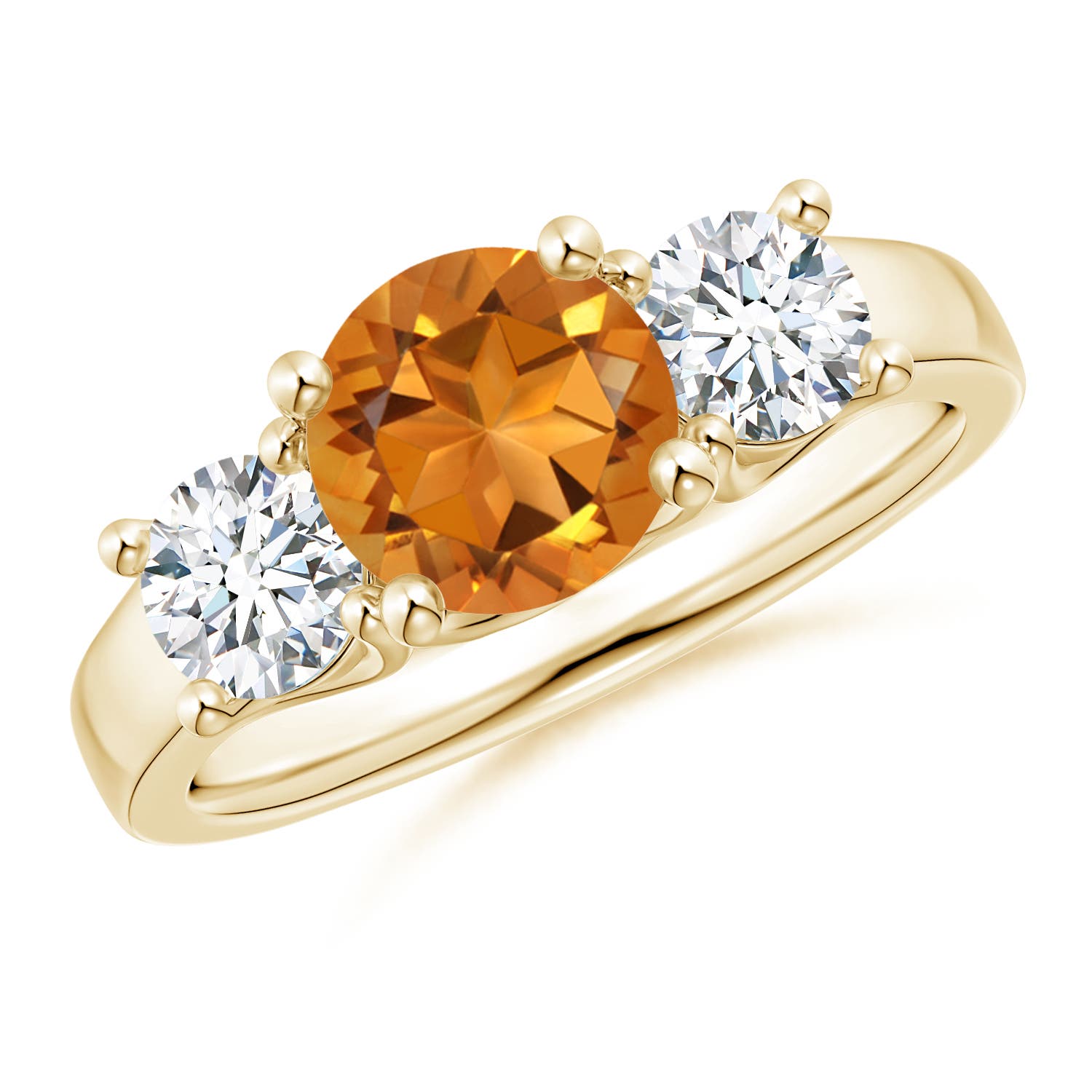 AAA - Citrine / 1.95 CT / 14 KT Yellow Gold