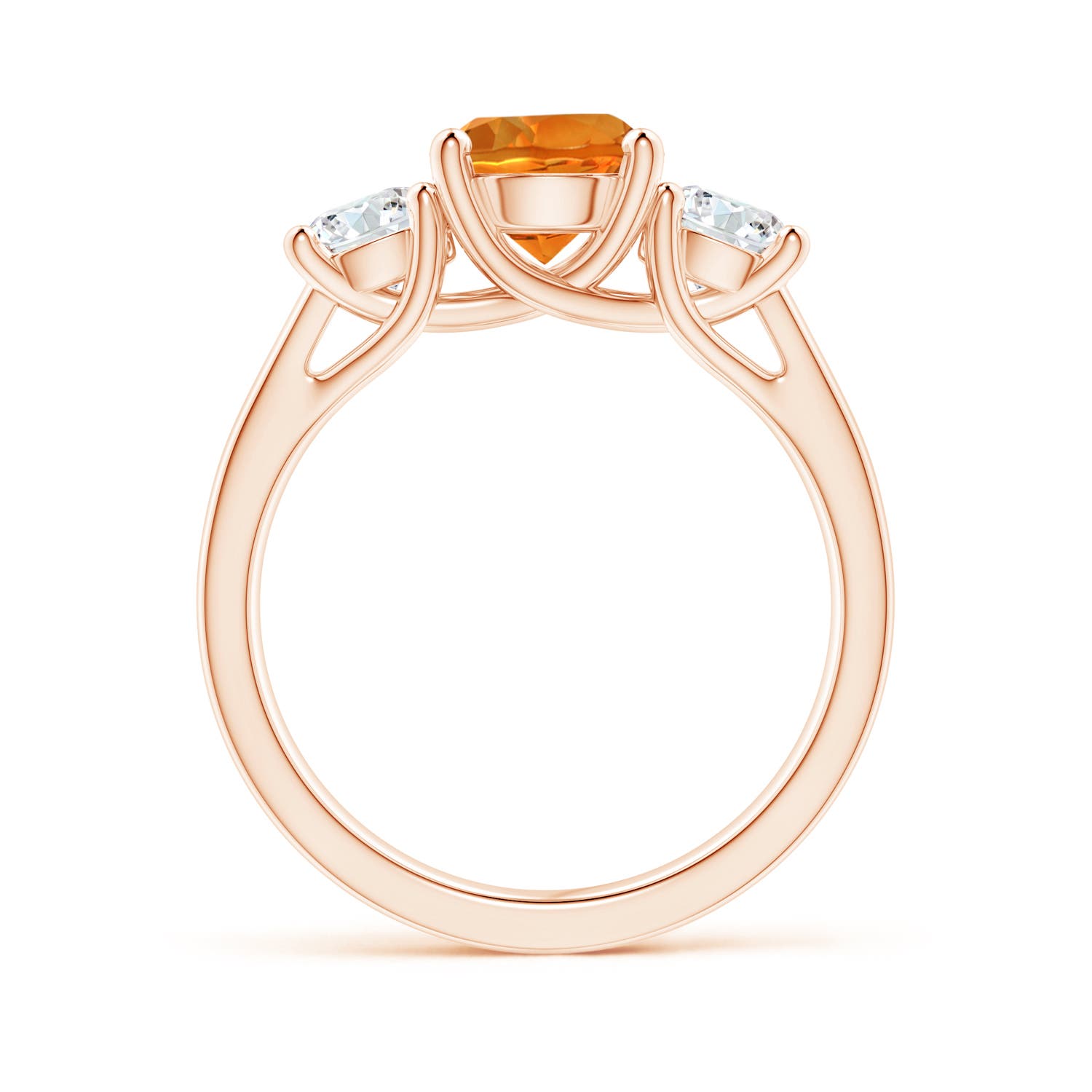 AAAA - Citrine / 1.95 CT / 14 KT Rose Gold