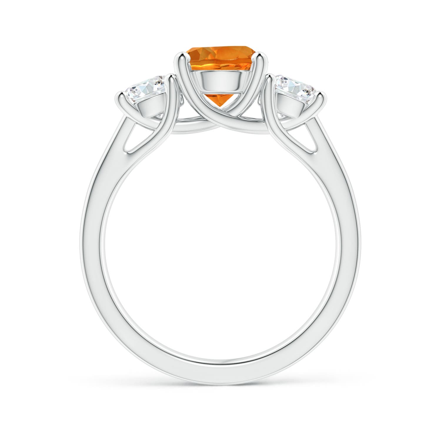 AAAA - Citrine / 1.95 CT / 14 KT White Gold