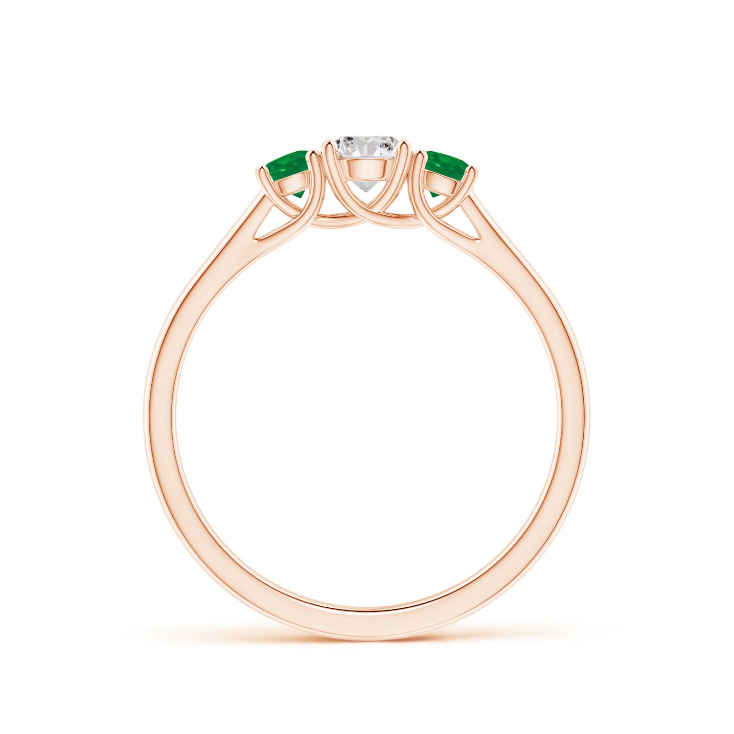 I-J, I1-I2 / 0.43 CT / 14 KT Rose Gold