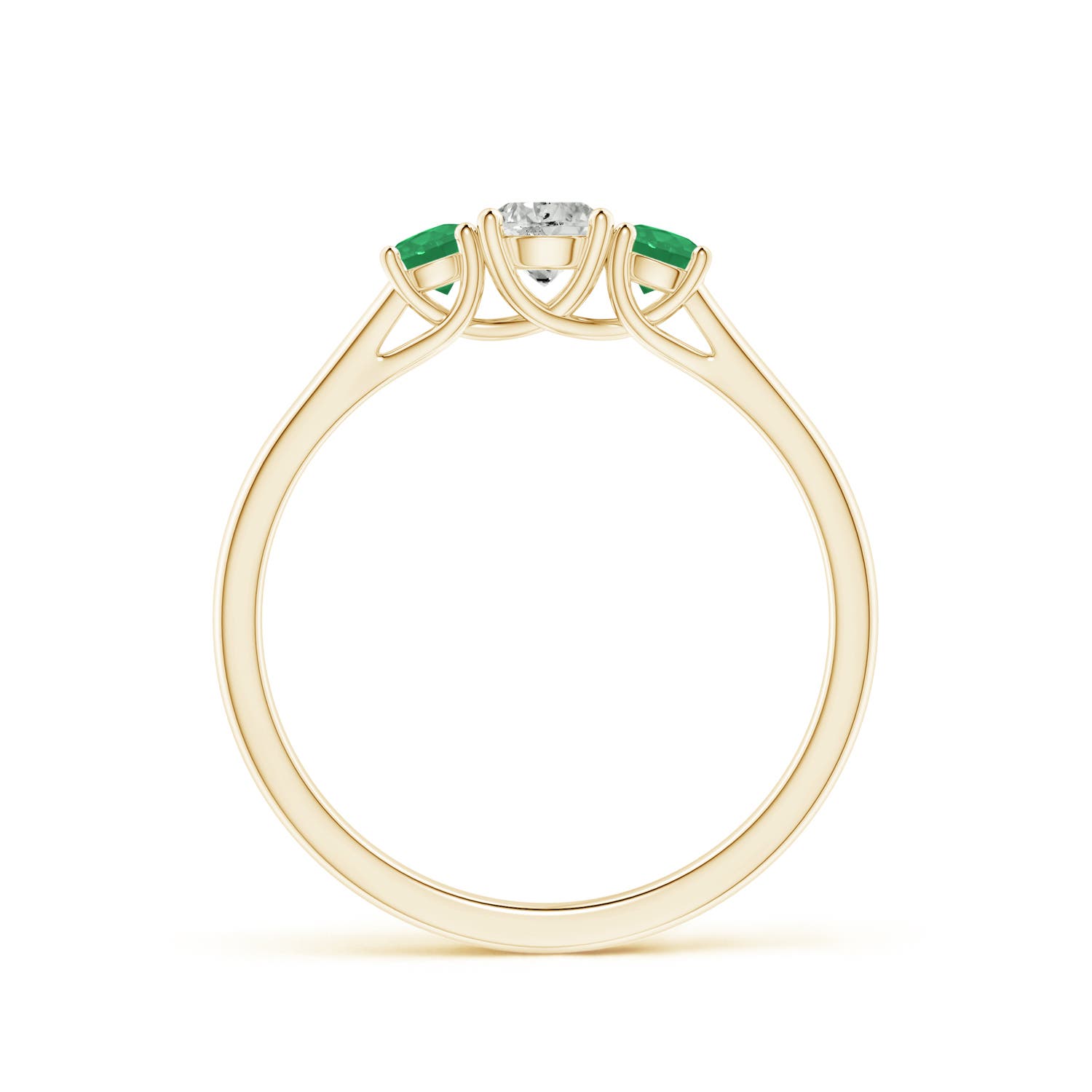 K, I3 / 0.43 CT / 14 KT Yellow Gold