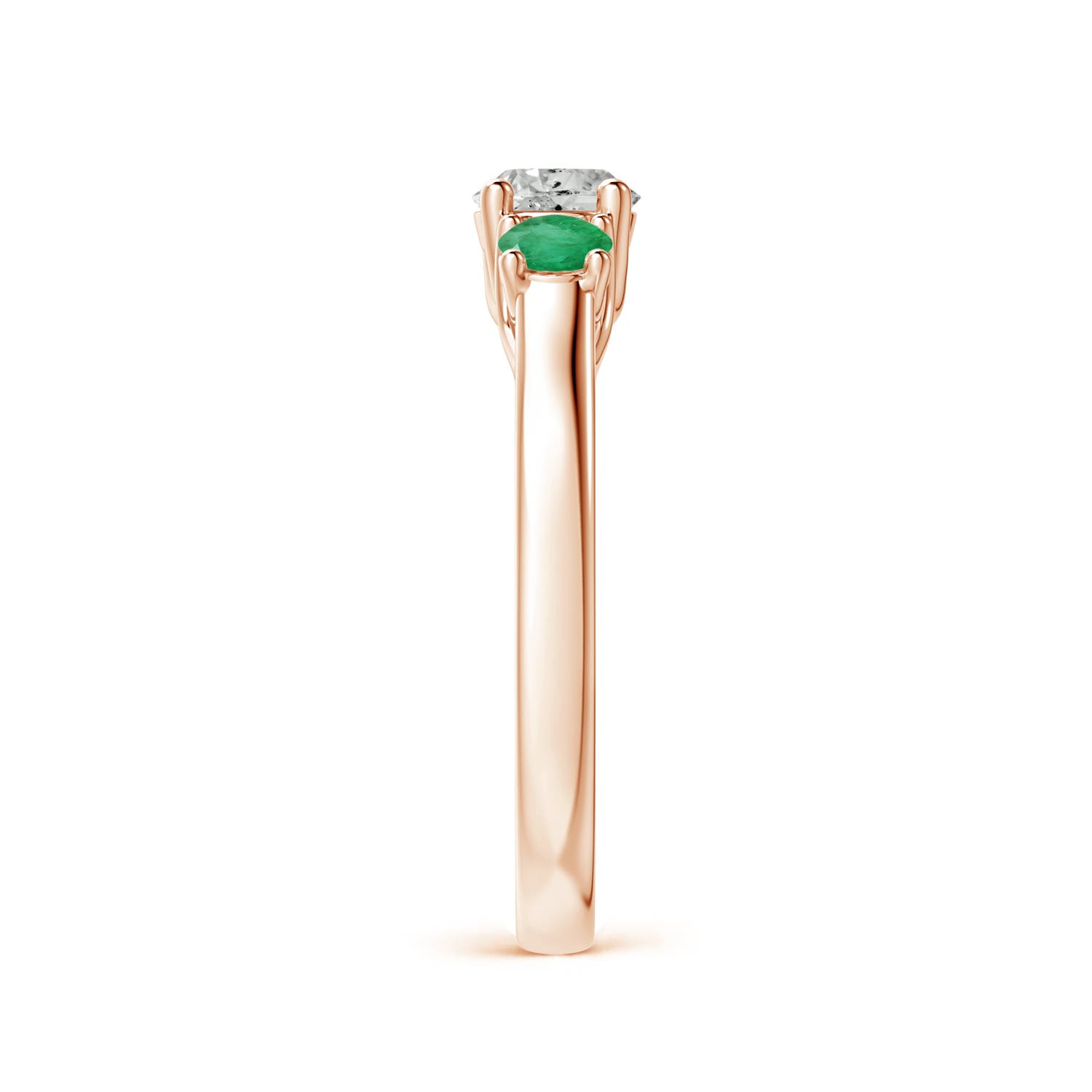 K, I3 / 0.77 CT / 14 KT Rose Gold